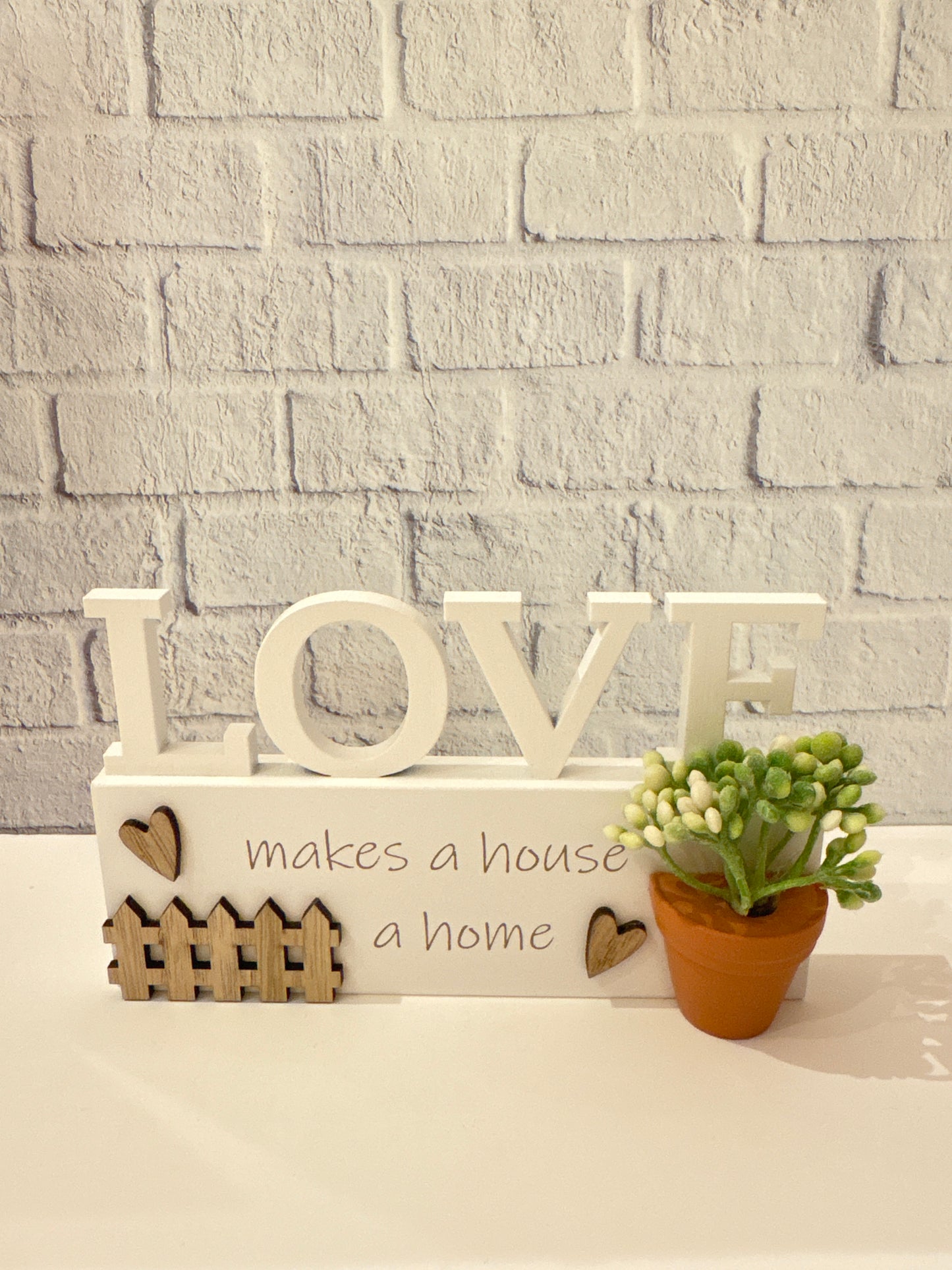 Love Makes A House a Home