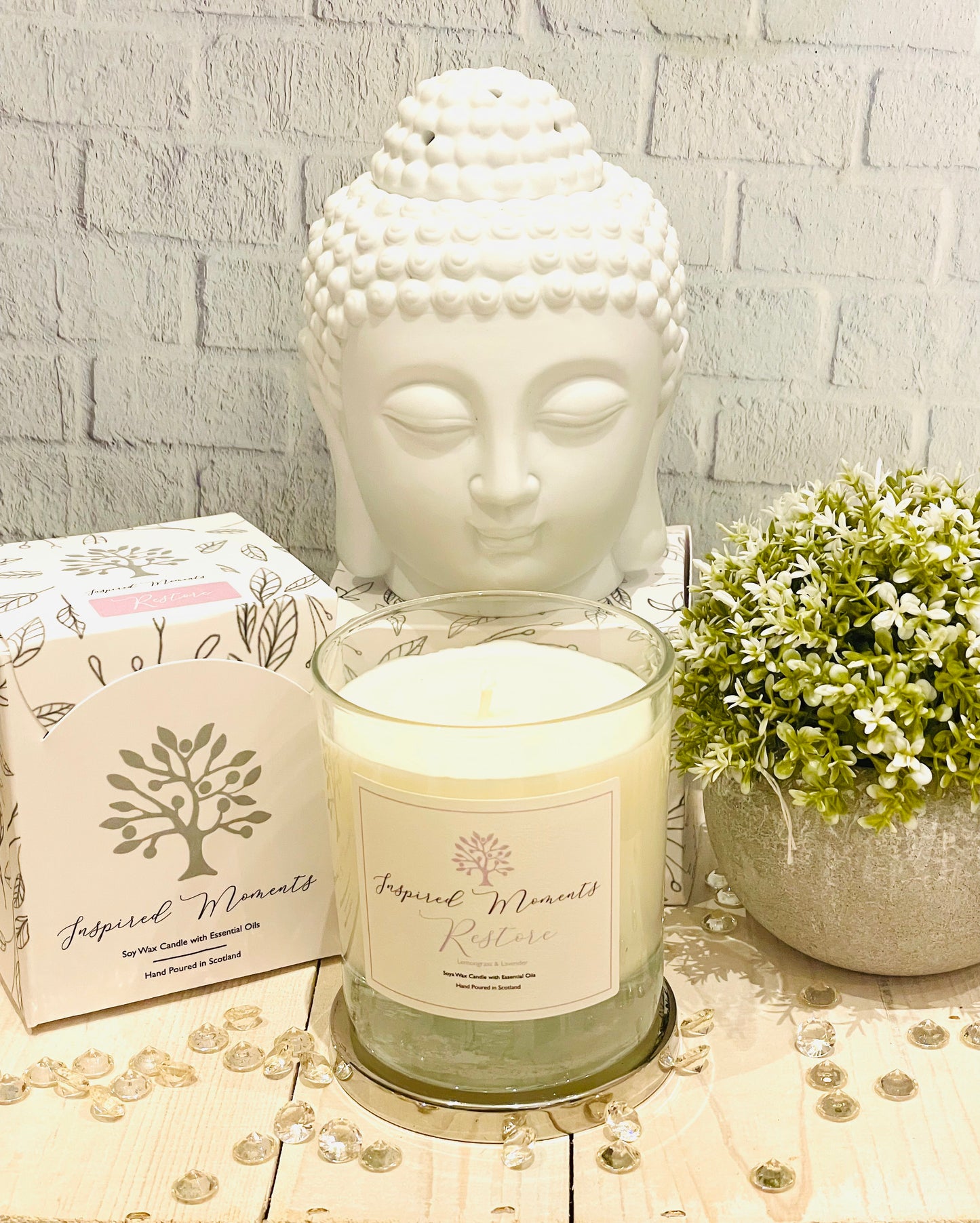 RESTORE DIFFUSER/CANDLE/REFILL Lemongrass & Lavender