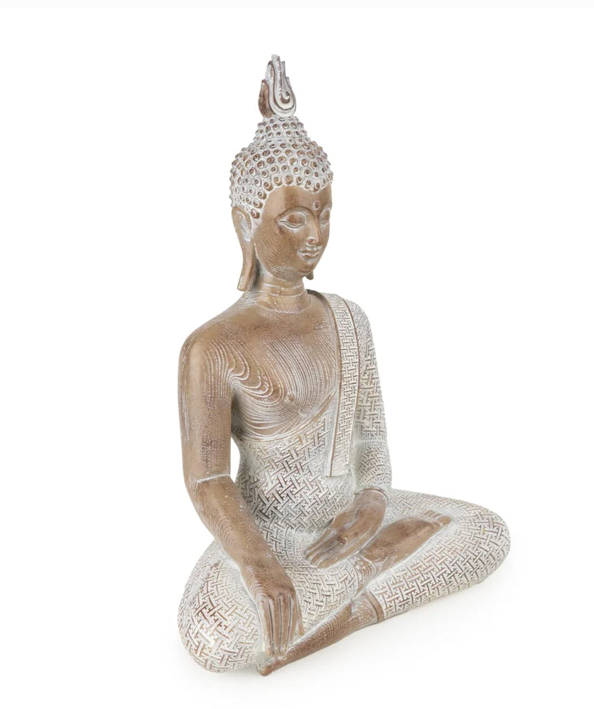 Sitting Buddha Resin 30cm