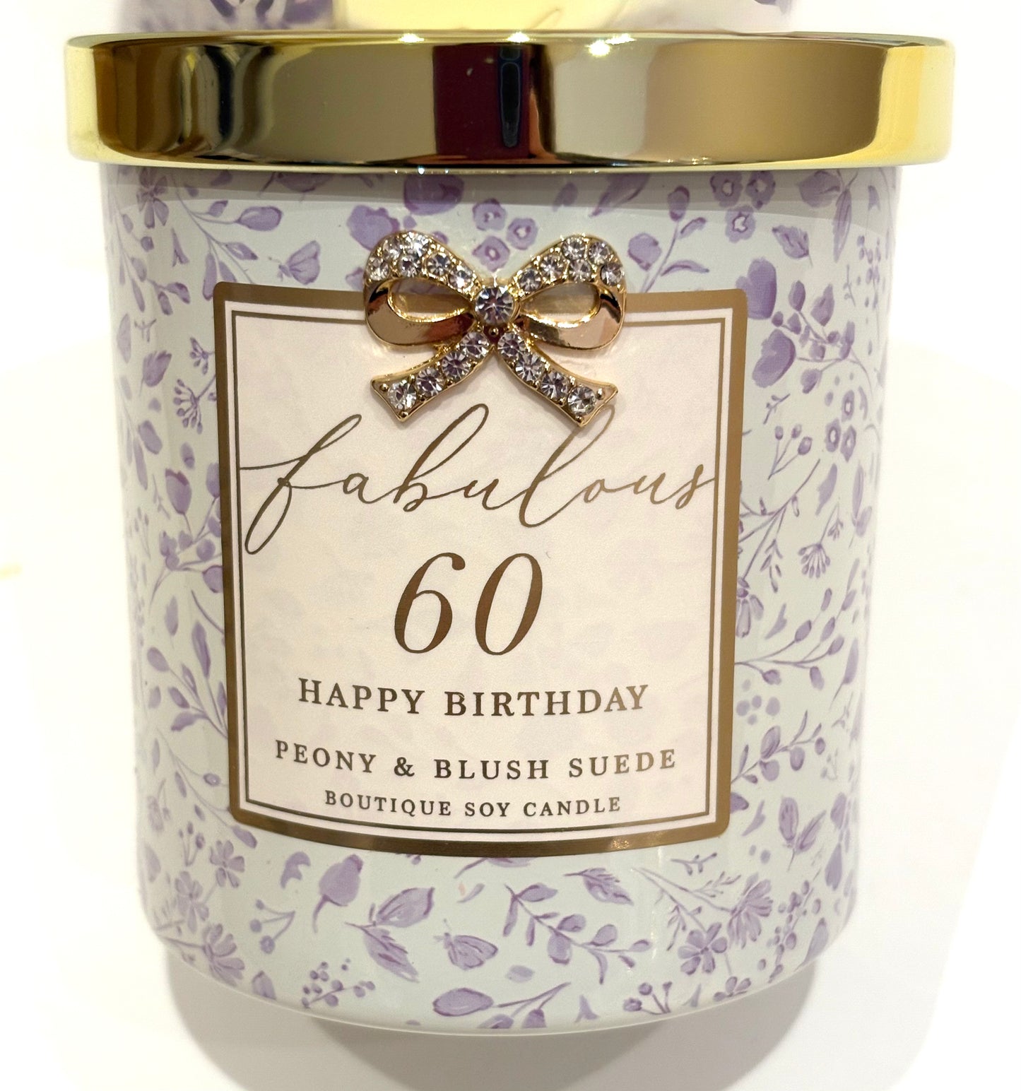 FABULOUS 60 CANDLE PEONY & BLUSH