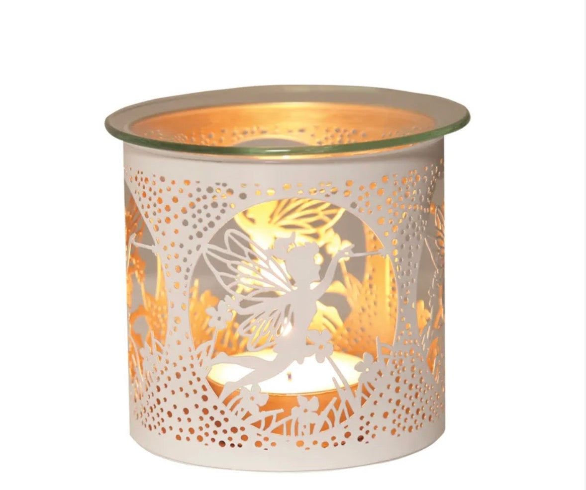 White Fairy Tealight wax Melter