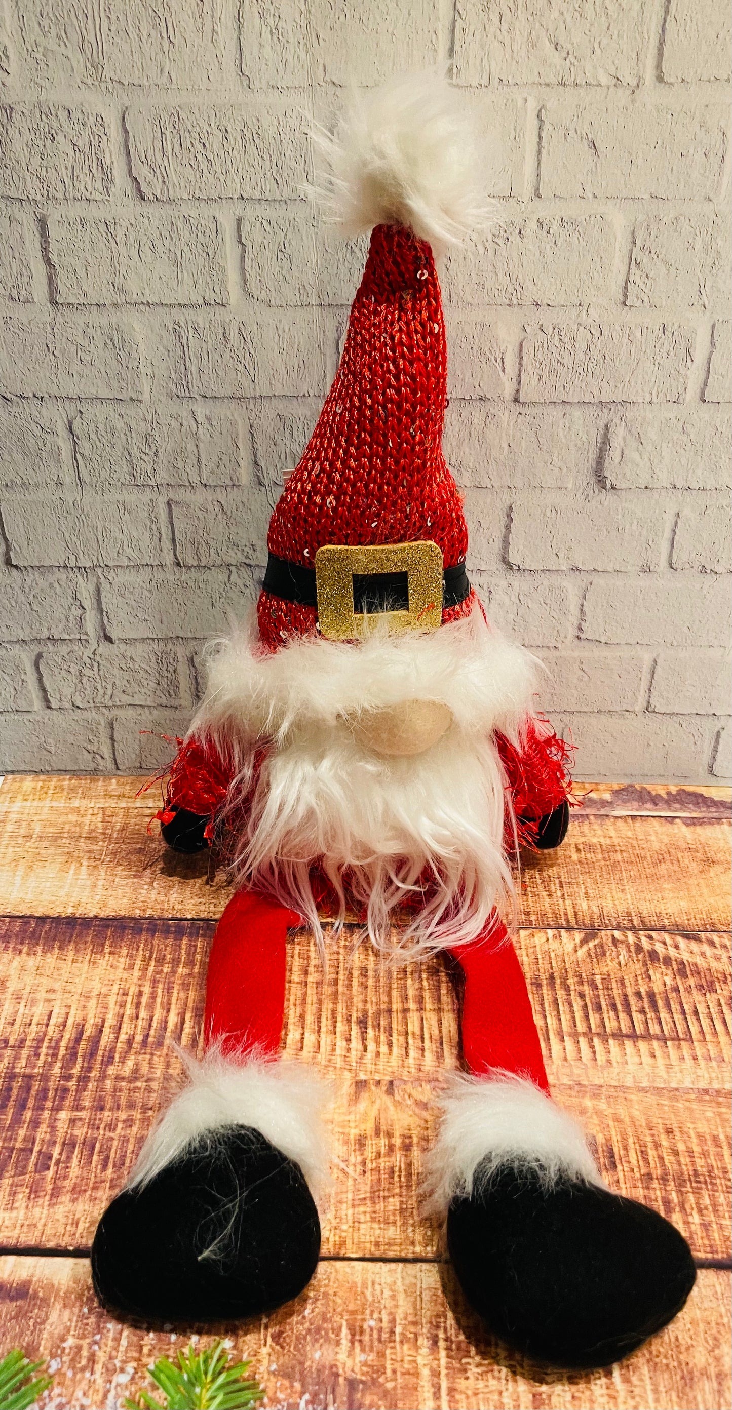 Dangly Legs Santa 44cm