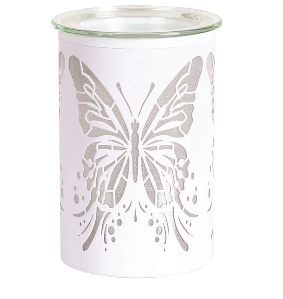 WHITE LED WAX Melter Butterfly -12cm