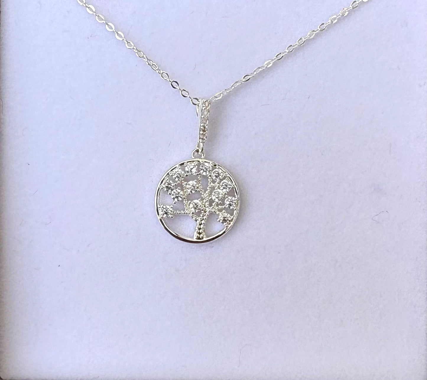 Tree Of Life Silver Plated Necklace