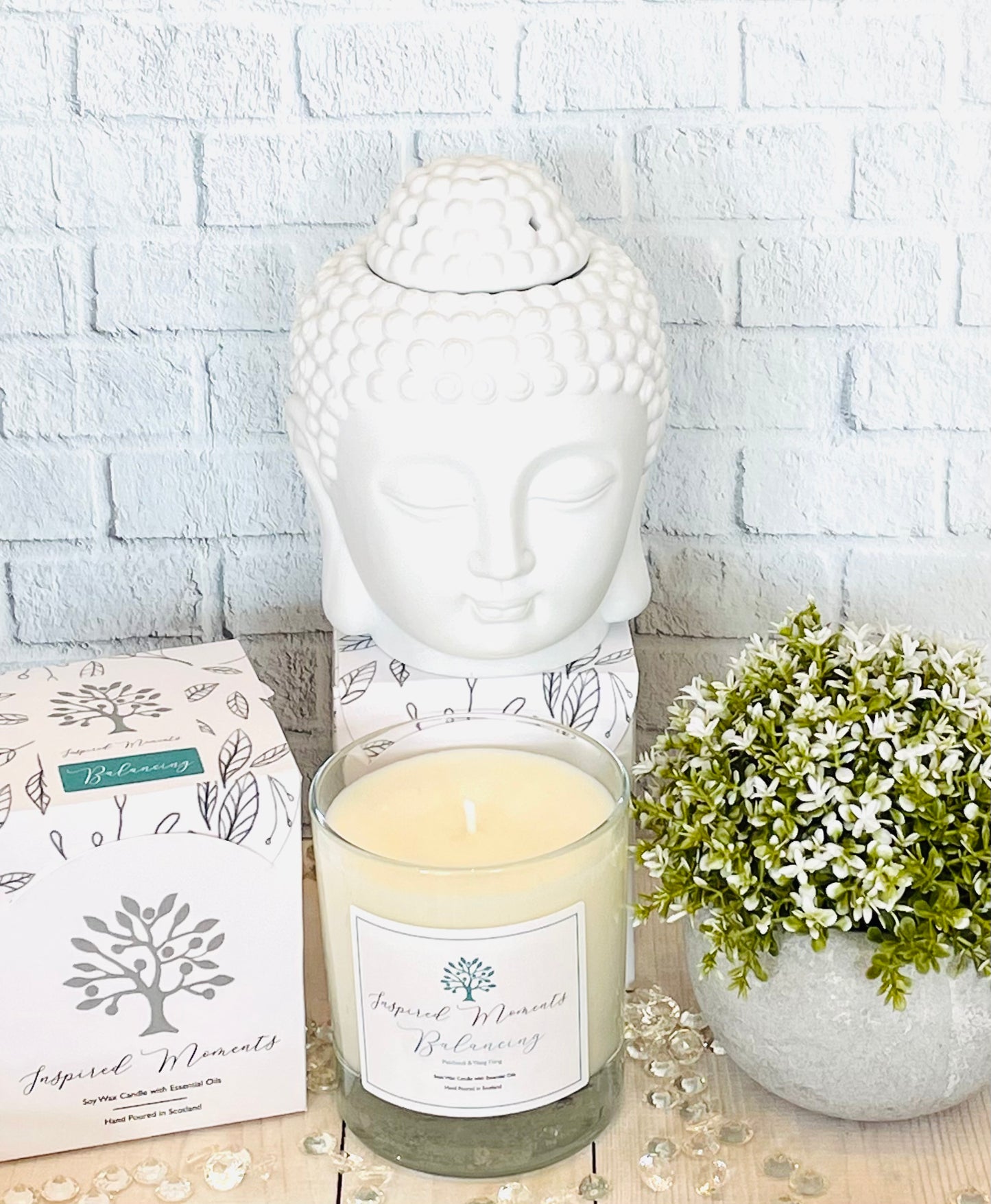 BALANCING DIFFUSER/CANDLE Patchouli & Ylang Ylang