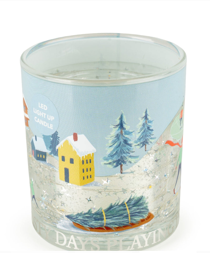 LED Candle – Snow Days