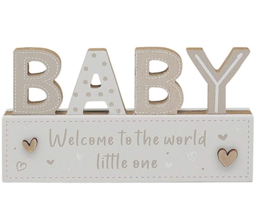 Welcome to the world little one baby girl
