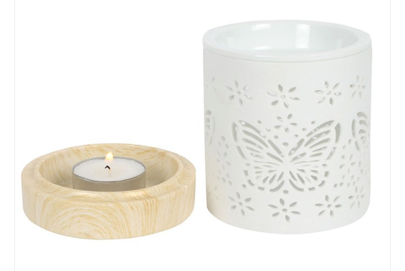 CERAMIC BUTTERFLY OIL BURNER