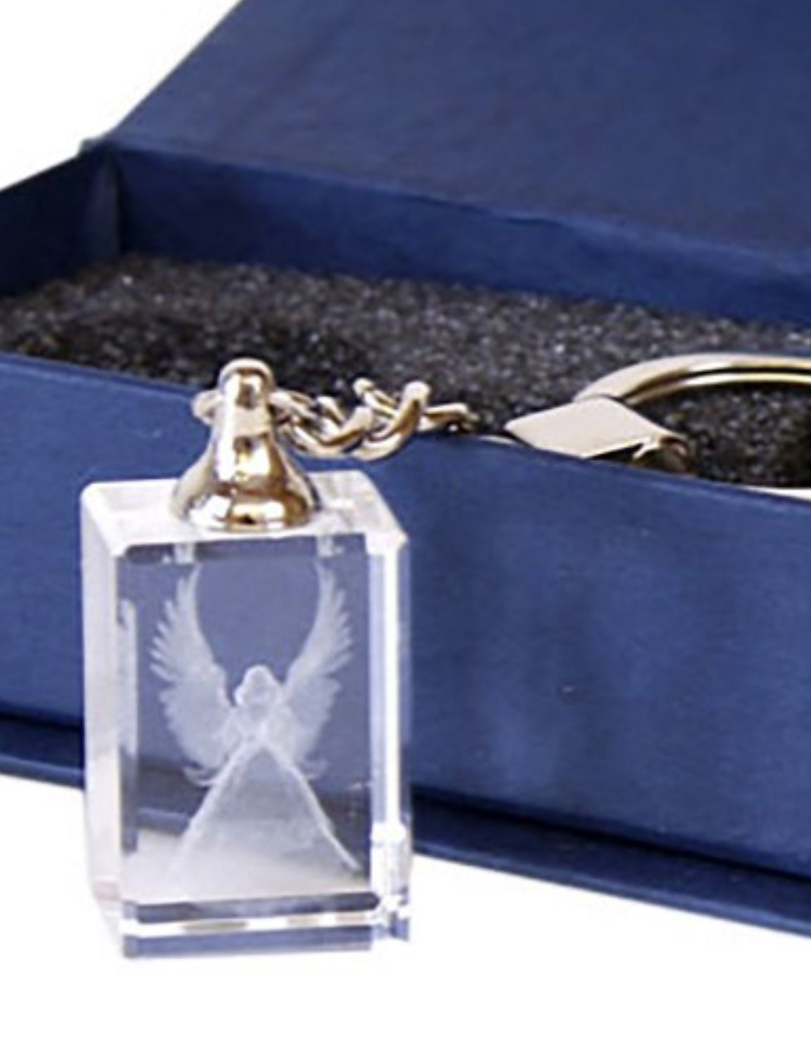 GUARDIAN ANGEL KEYRING IN BOX