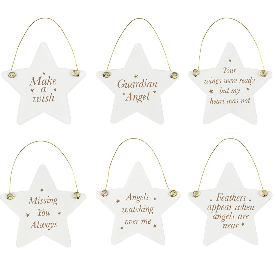 MINI ANGEL SENTIMENT SIGNS