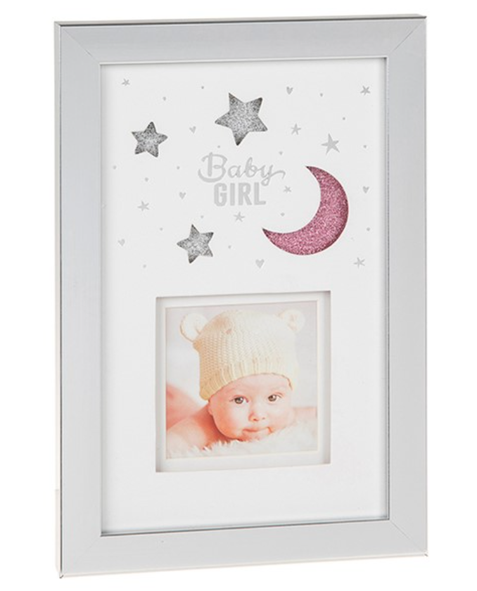Moon & Stars Cut Out Frame Girl/Boy
