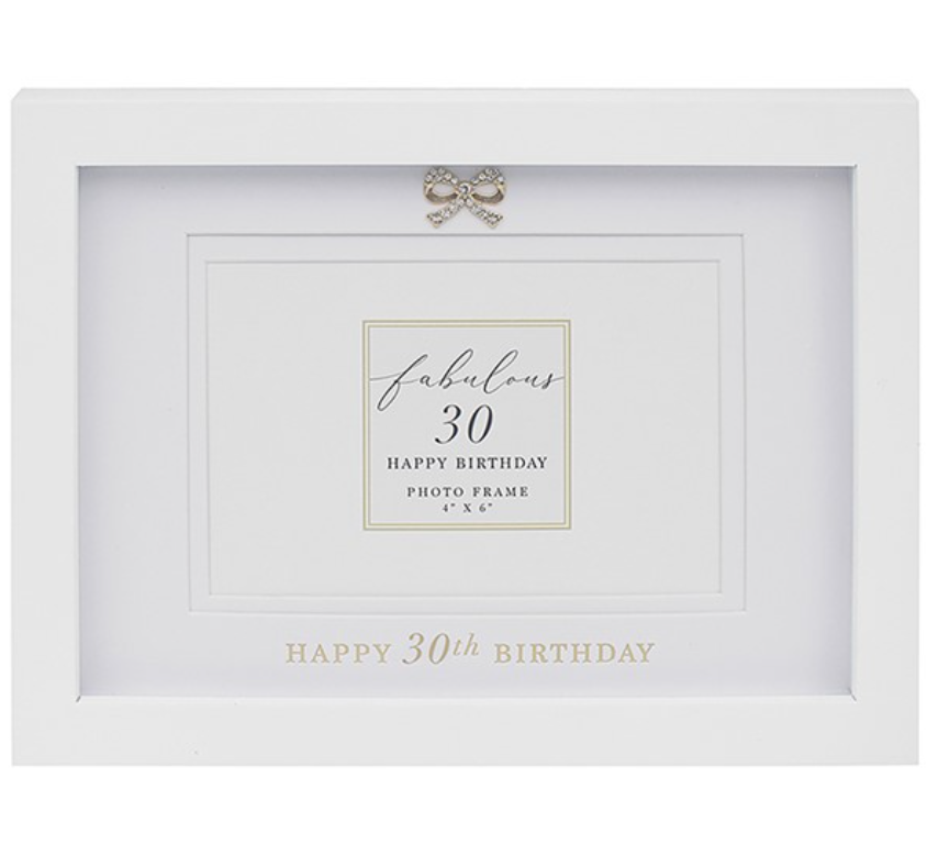 Fabulous 30th Birthday Frame 4x6