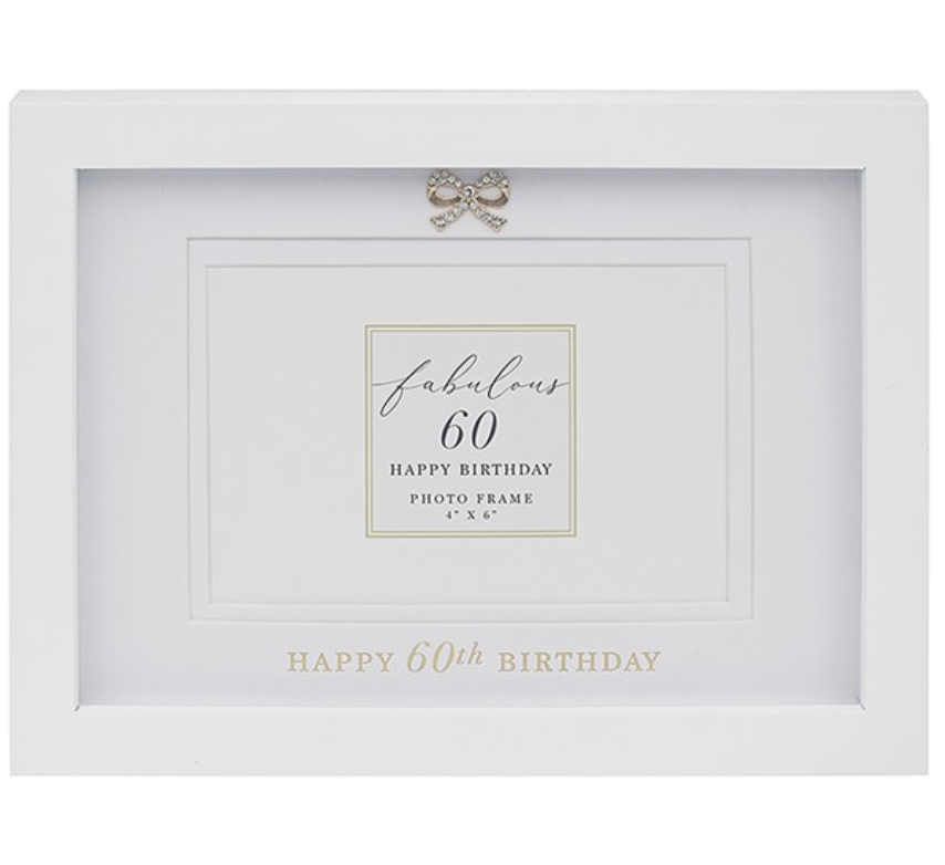 Fabulous 60th Birthday Frame 4x6