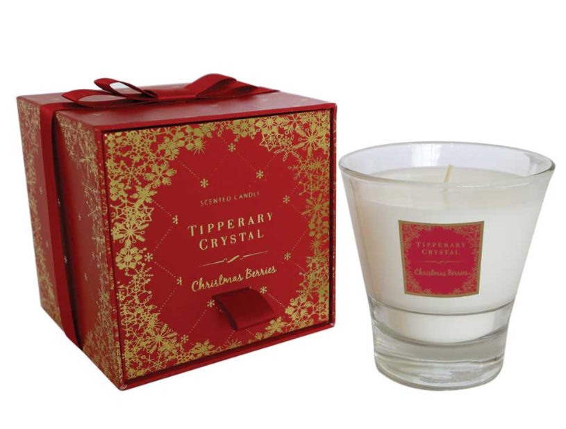 Christmas Berries Tumbler Candle