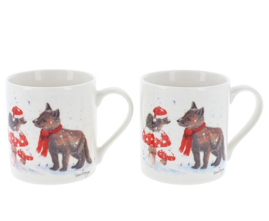 Bree Merryn Bristle & Brush Set of 2 Mugs