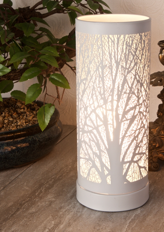 White Tree Touch Sensitive Aroma Lamp