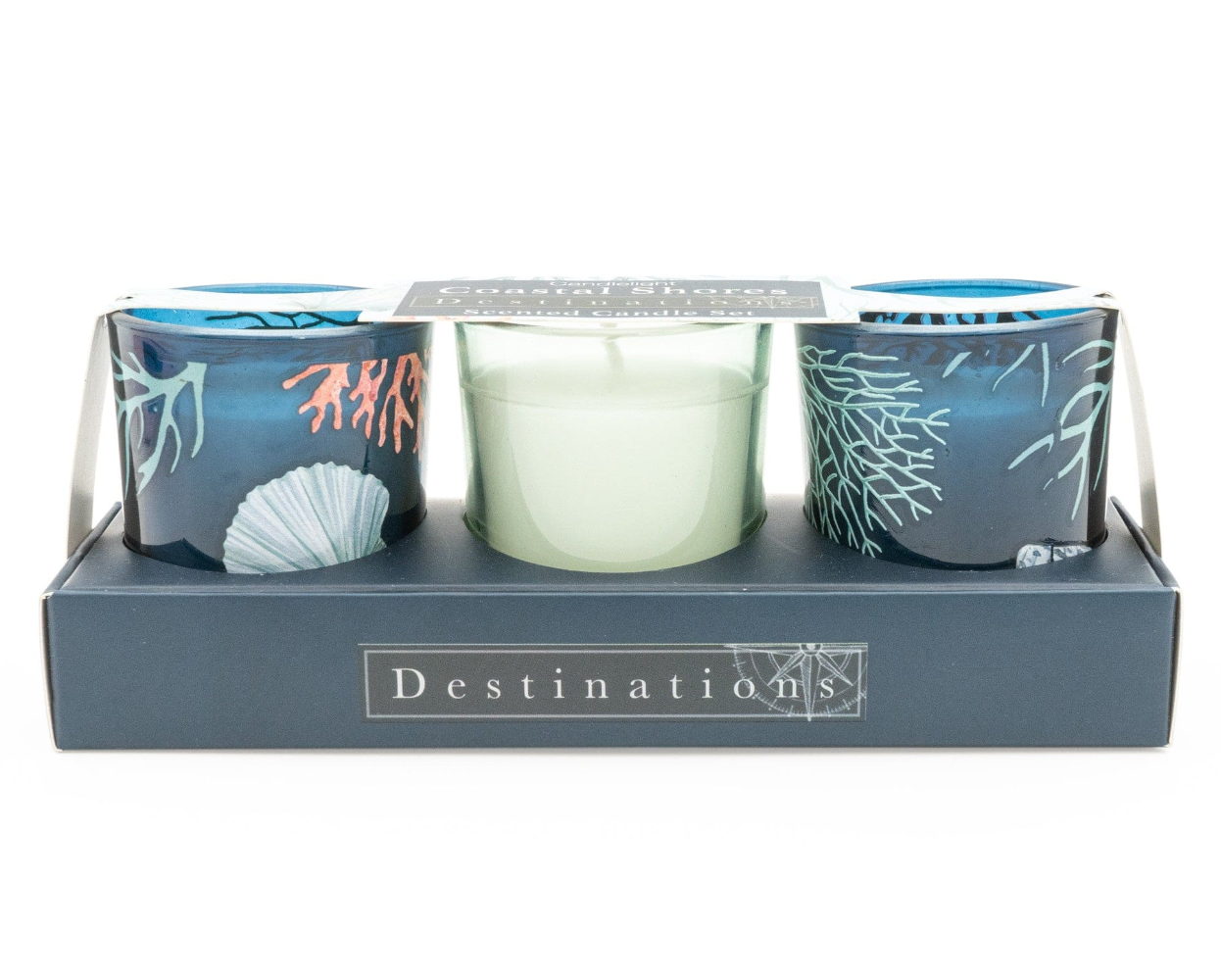 Mini Candle Set Of 3 Seasalt Scent