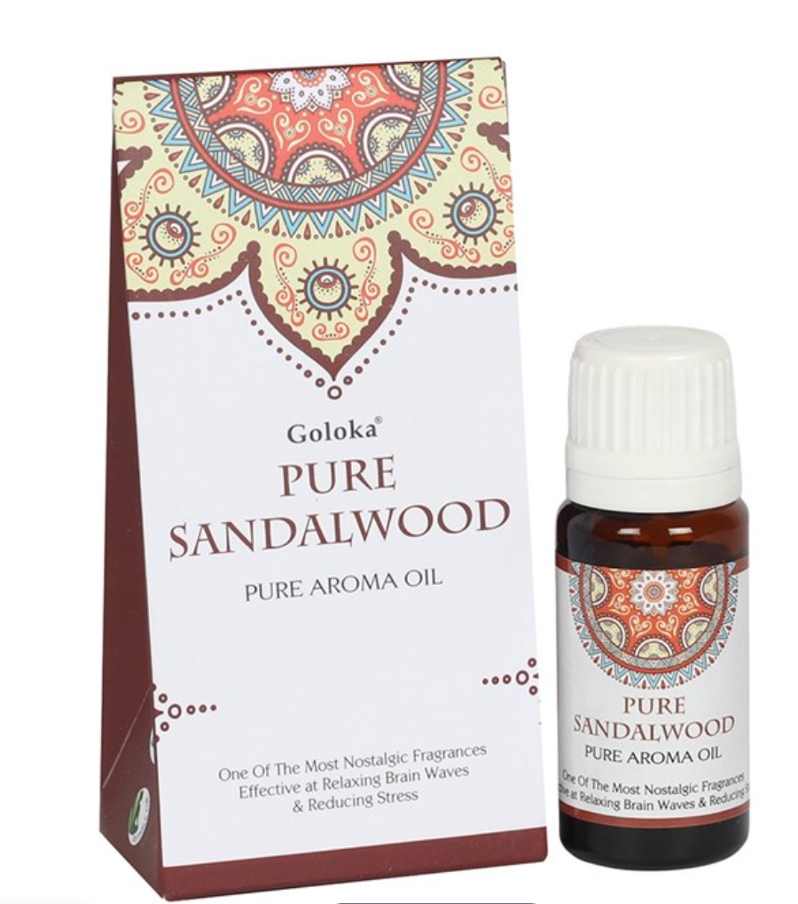 GOLOKA 10ML PURE SANDALWOOD FRAGRANCE OIL