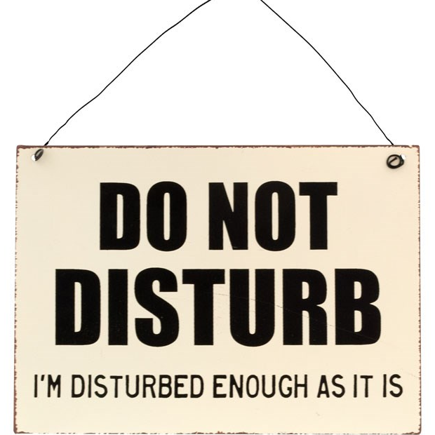 DO NOT DISTURB SIGN (4876260016199)