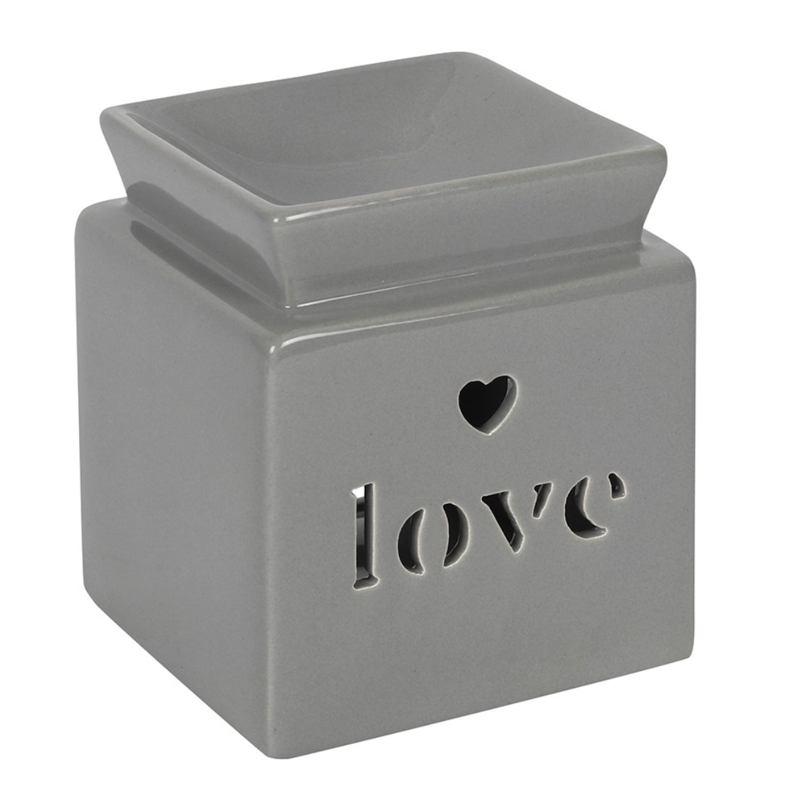 GREY LOVE CUT OUT OIL BURNER