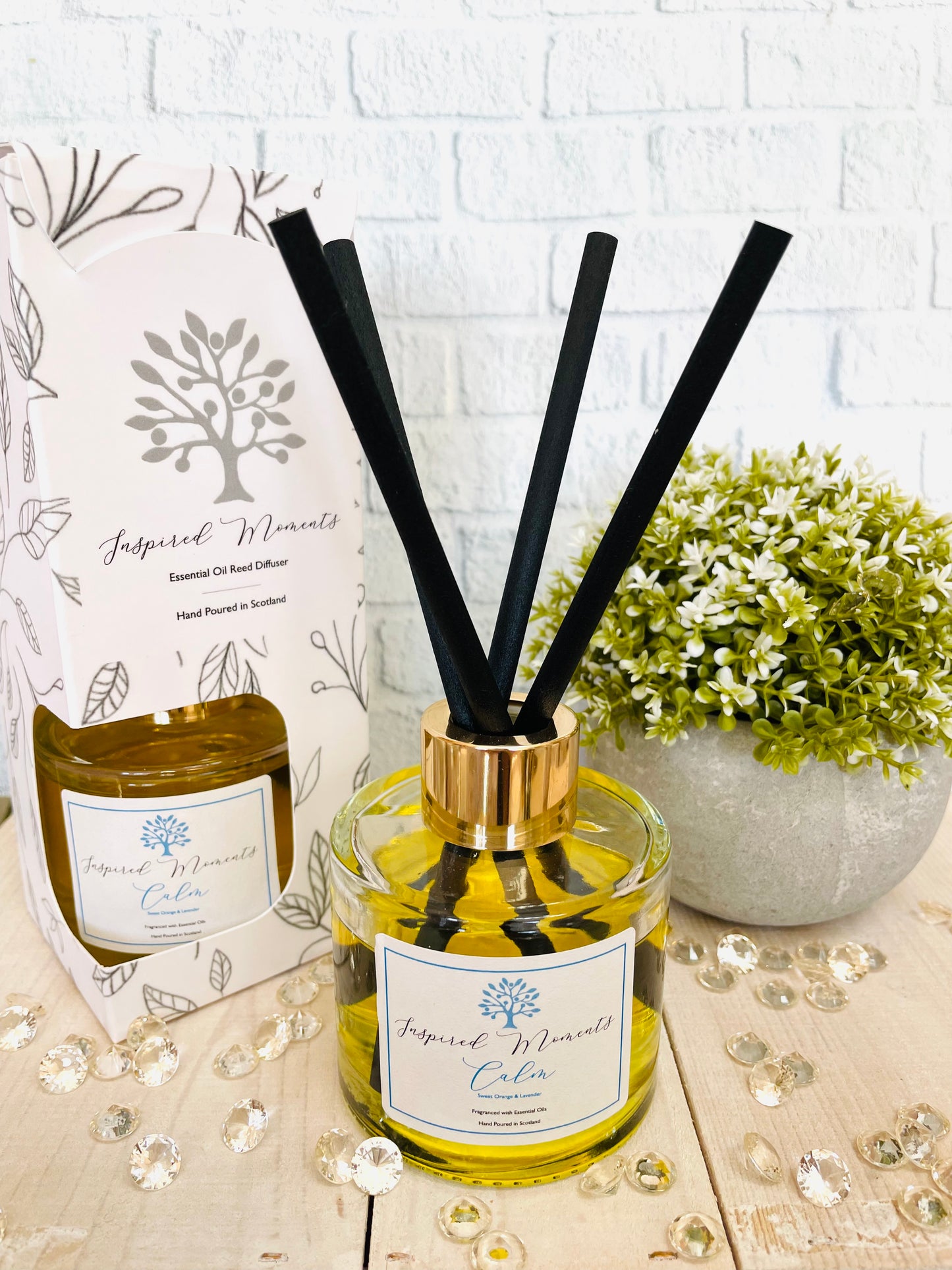 CALM DIFFUSER/CANDLE/REFILL Lavender & Sweet Orange
