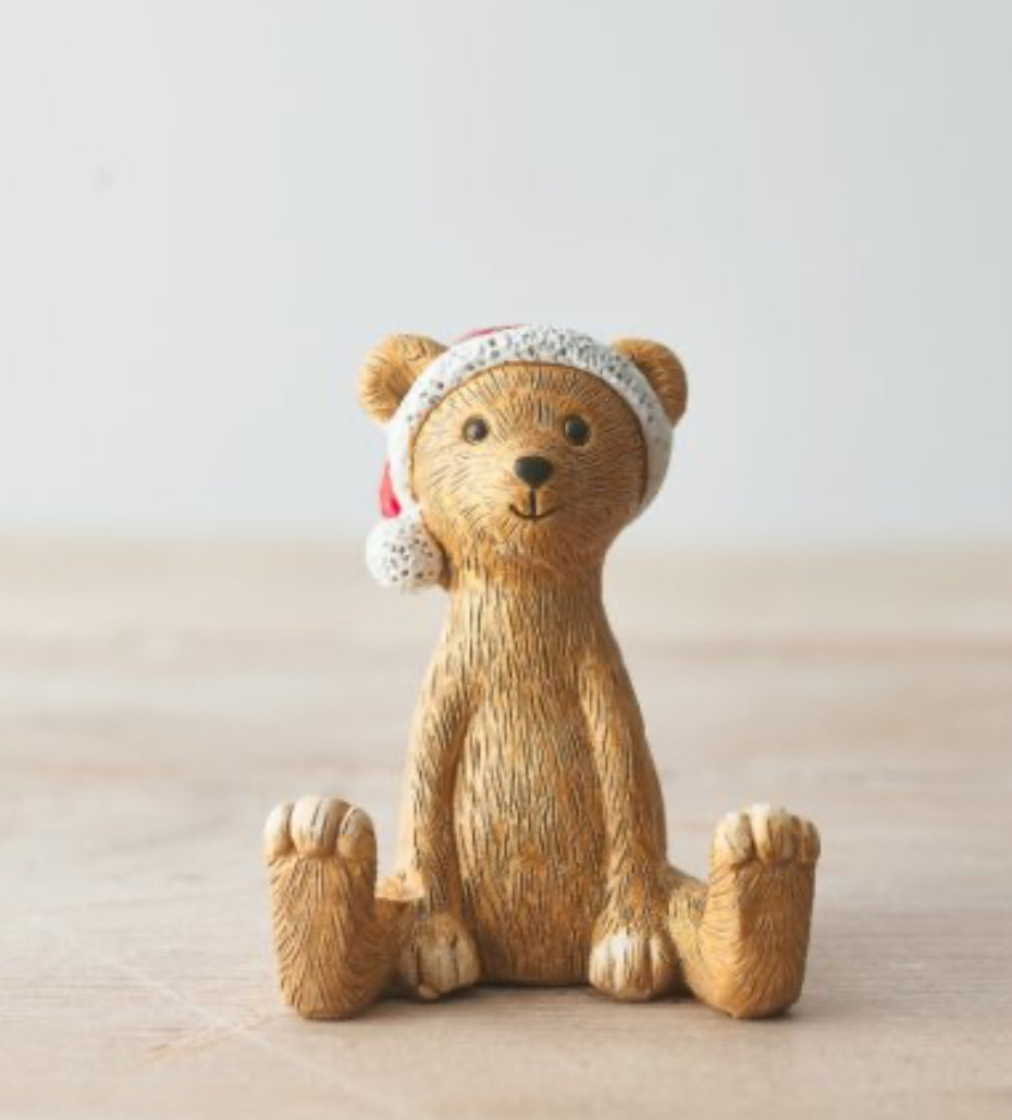 SANTA BEAR, 8.5CM