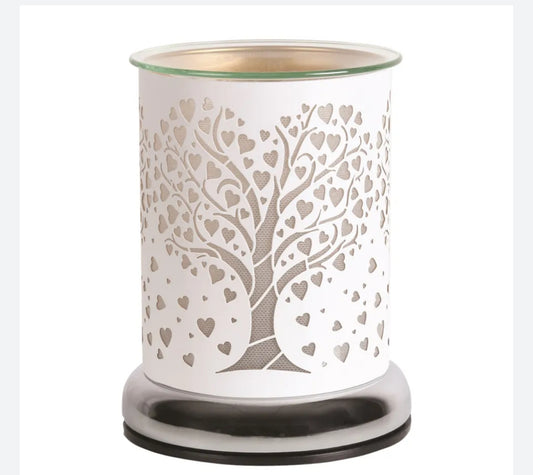 Heart Tree Electric Wax Melter Touch - White