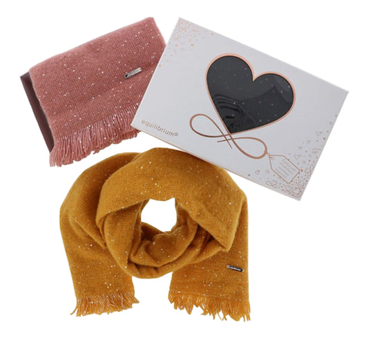 Diamante Sparkle Boxed Scarf