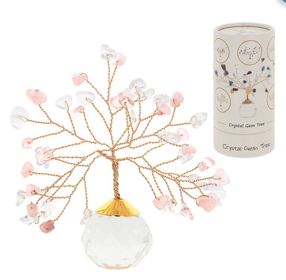Rose Quartz Crystal Tree Unconditional Love ￼
