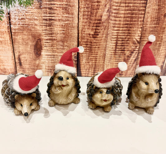 Christmas Pine Cone Hedgehog SMALL
