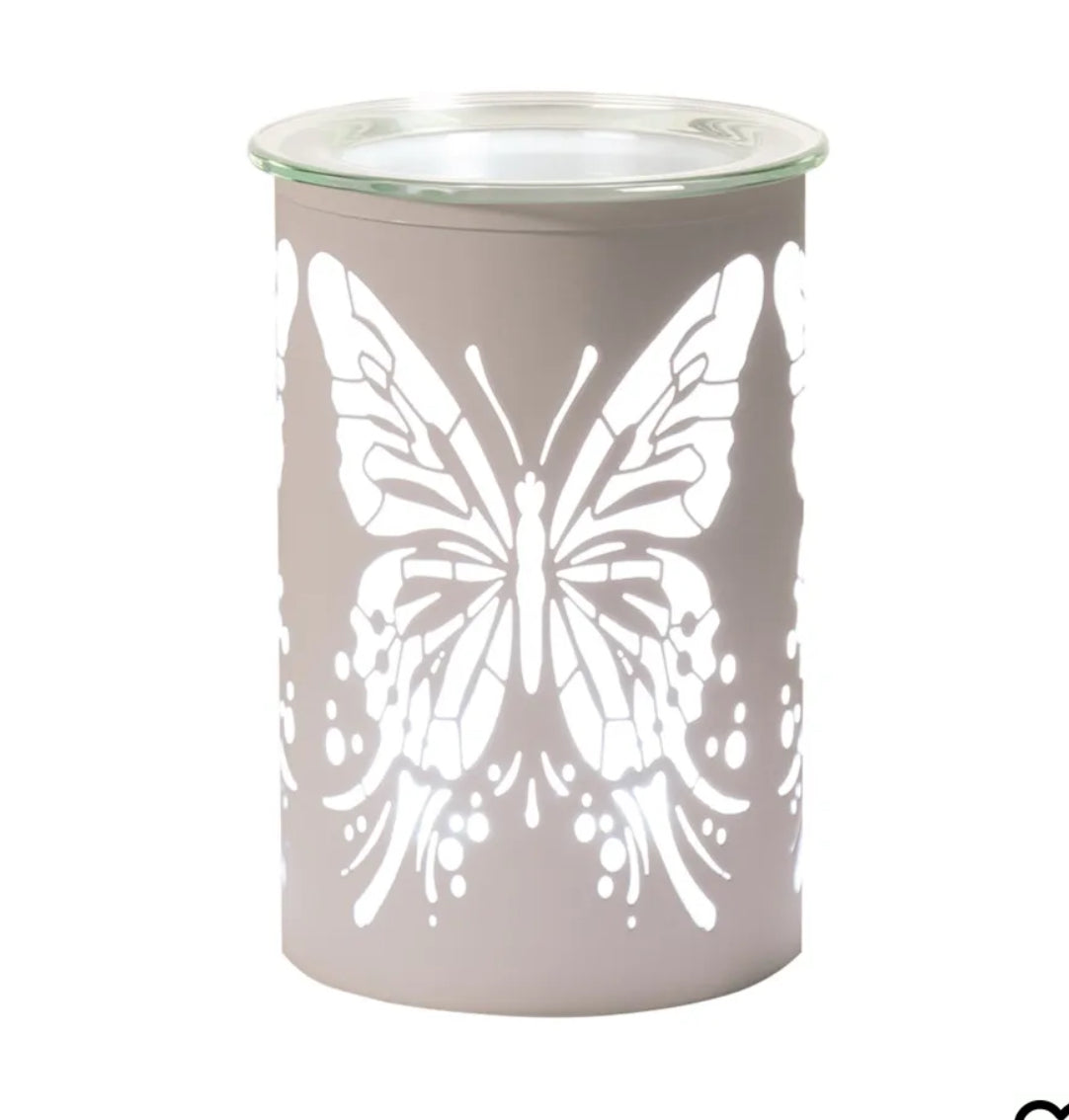 WHITE LED WAX Melter Butterfly -12cm