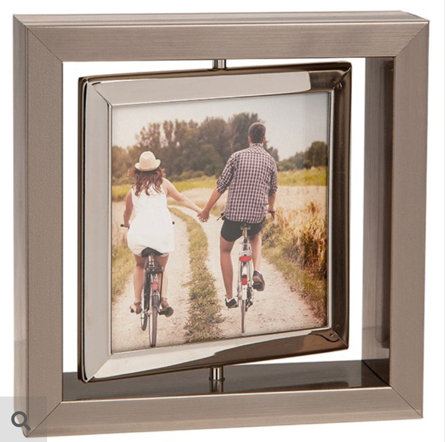 Dark Silver Spin Frame 4x4