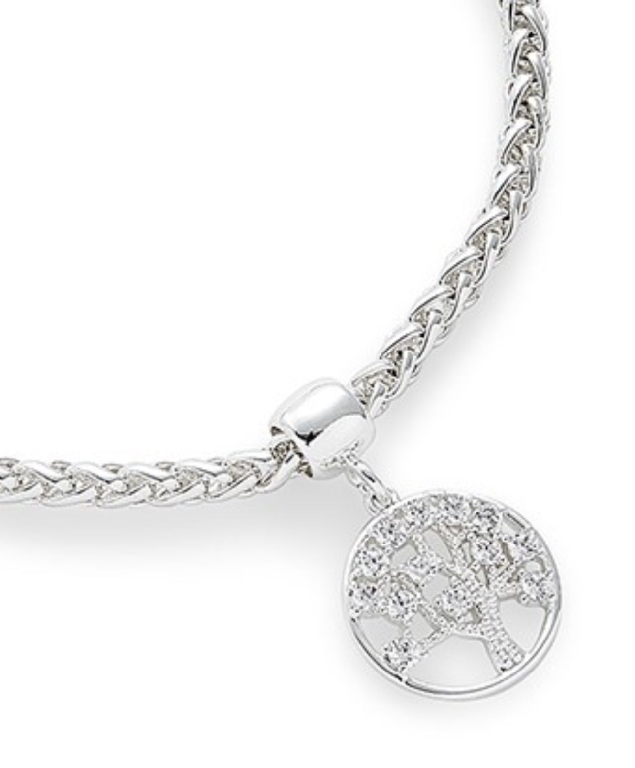 Tree of Life Elegant Silver Plated Bracelet