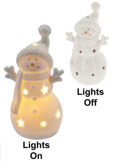 Frosty Tall LED Snowman Small