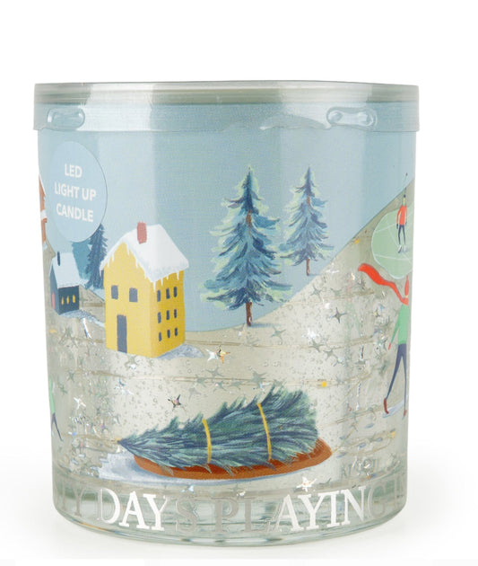LED Candle – Snow Days