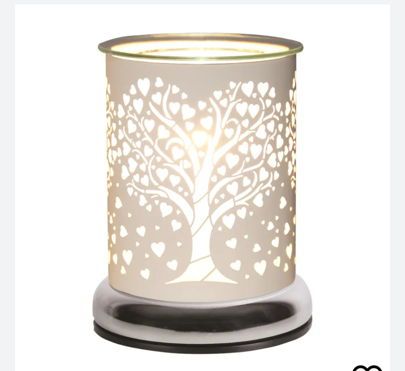 Heart Tree Electric Wax Melter Touch - White