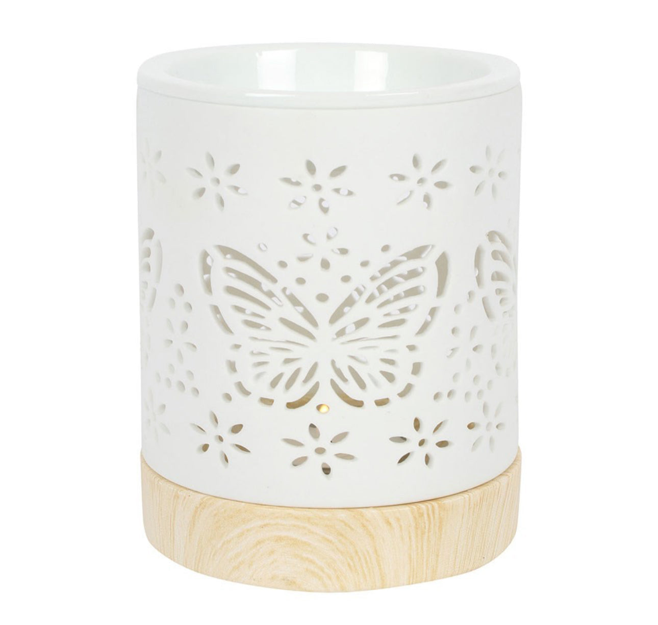 CERAMIC BUTTERFLY OIL BURNER