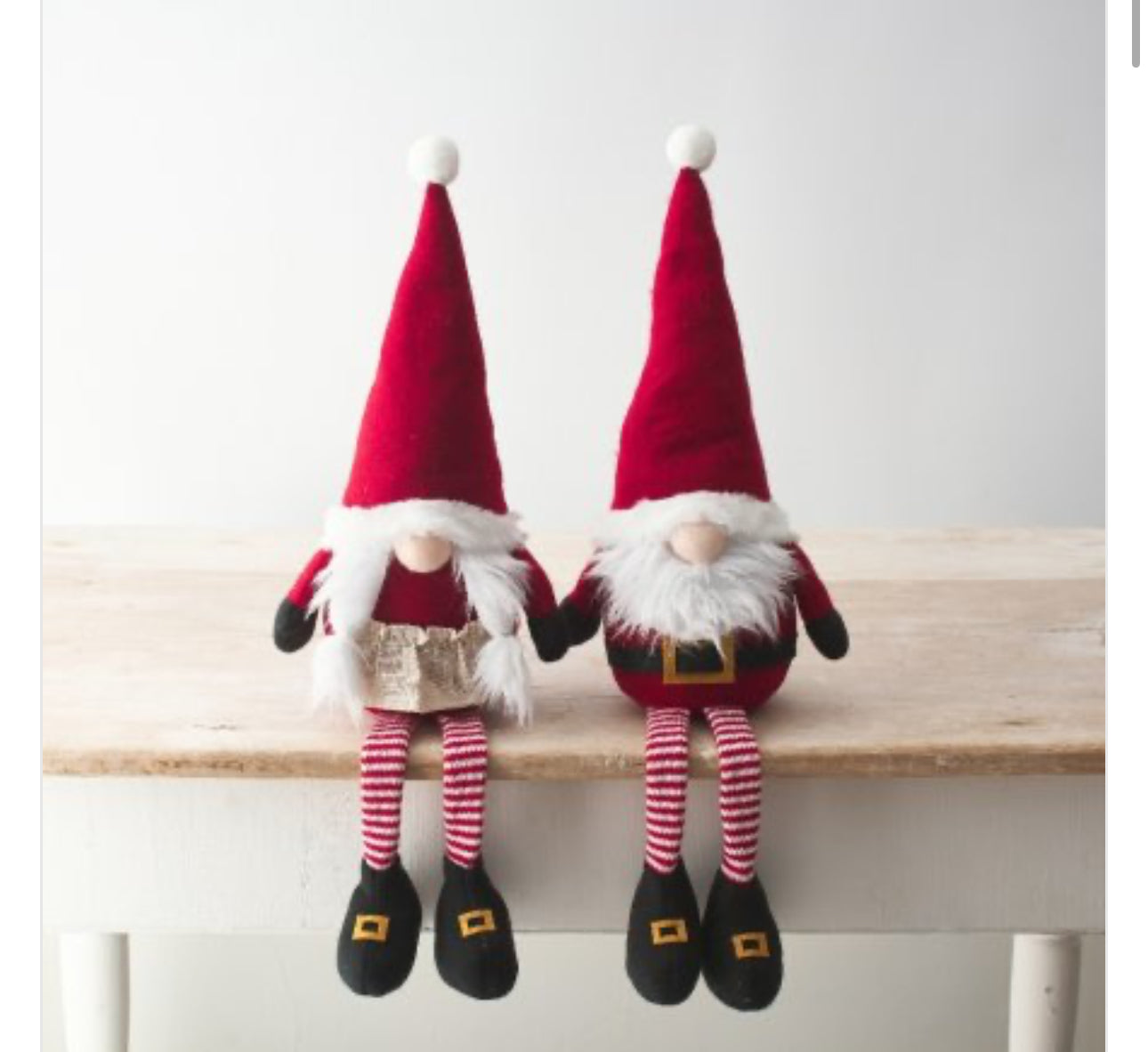 MR & MRS CLAUS GONK, 56CM