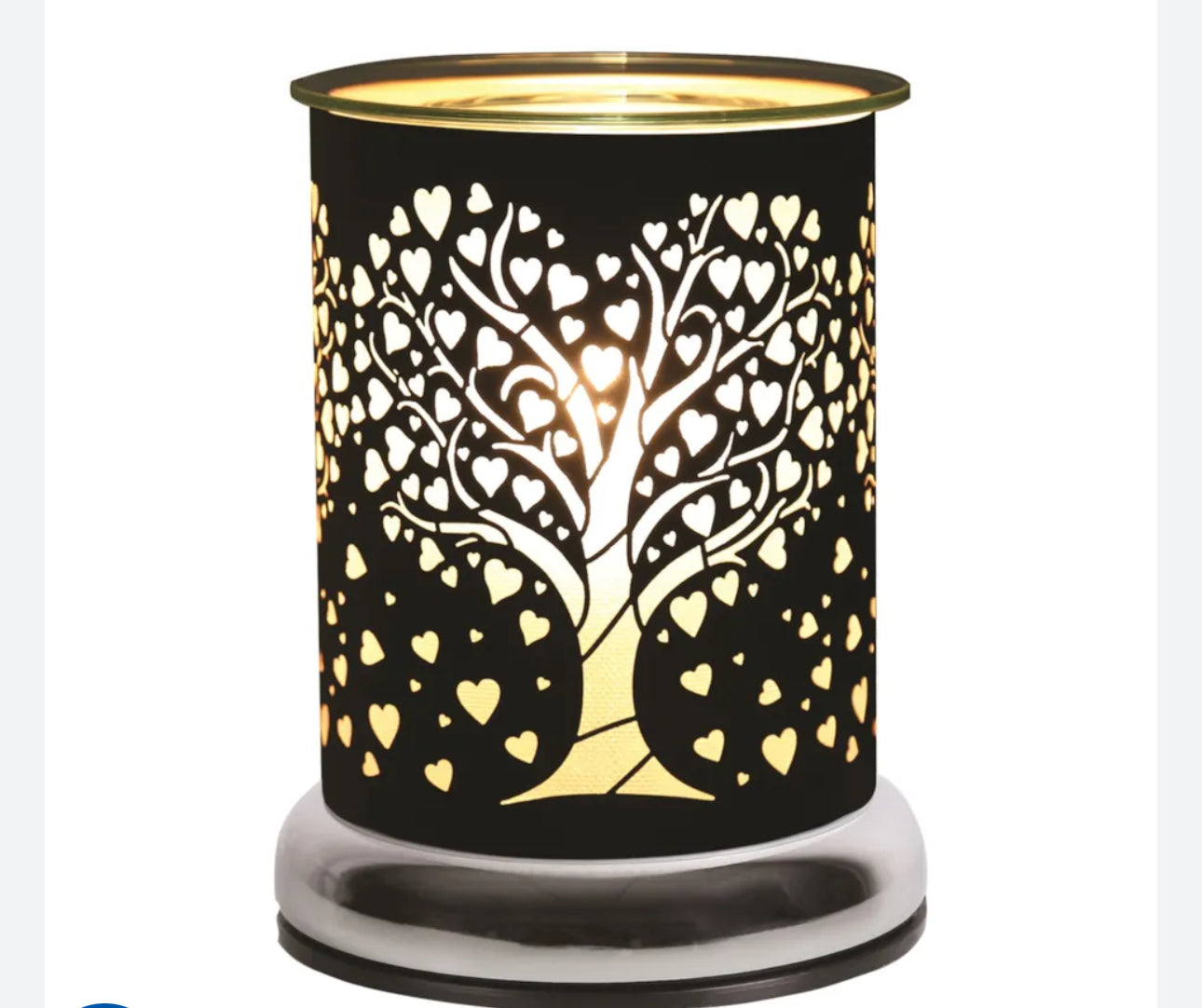 Heart Tree Electric Wax Melter Touch White