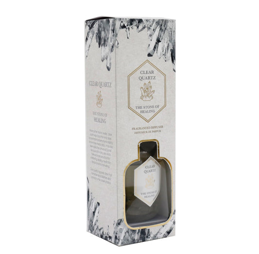 CLEAR QUARTZ CRYSTAL REED DIFFUSER 100ML