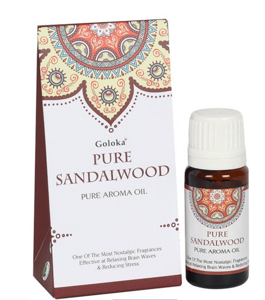 GOLOKA 10ML PURE SANDALWOOD FRAGRANCE OIL