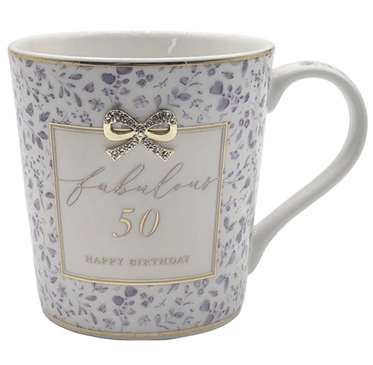 Fabulous 50th Birthday Mug
