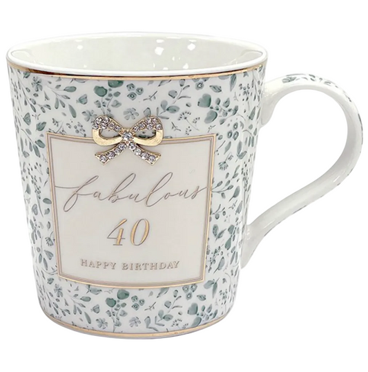 Fabulous 40th Birthday Mug