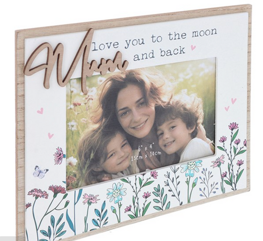 Mum Love You To Moon & Back Frame