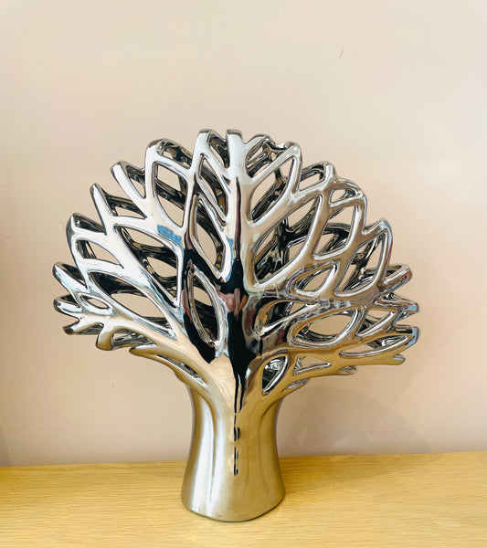 Large Silver Tree Of Life 40cm