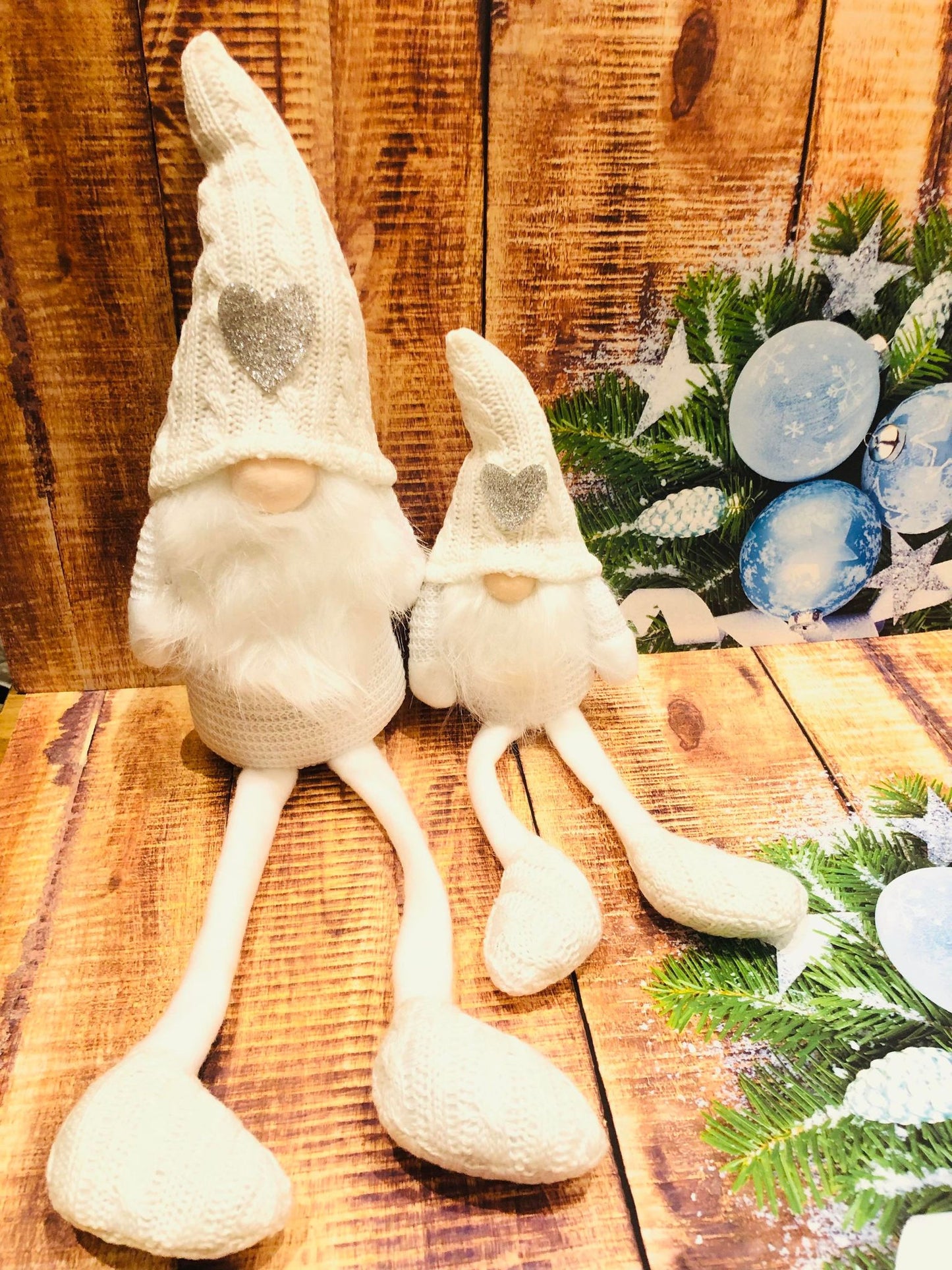 Winter White Gonk Shelf Sitter Large/Small