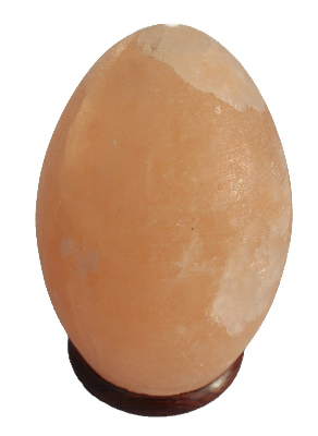 Salt Lamp Egg - Wooden Base (1473413120071)