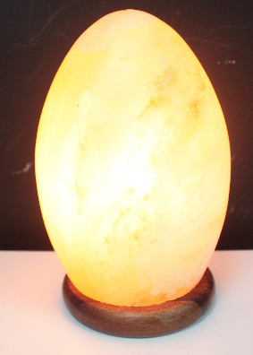 Salt Lamp Egg - Wooden Base (1473413120071)