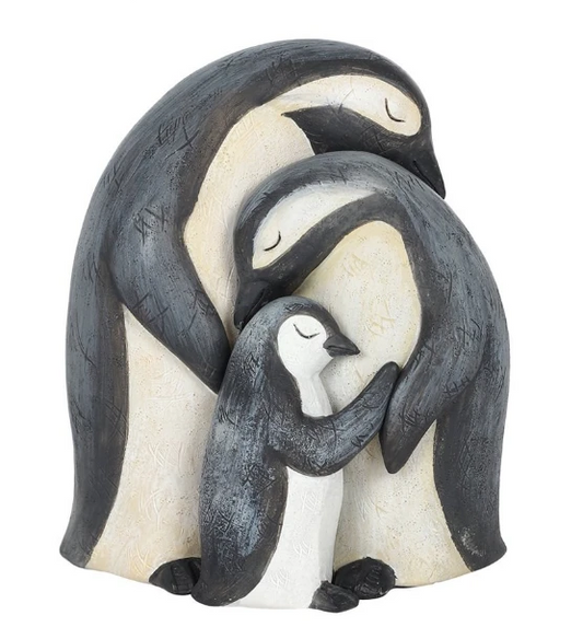 PENGUIN FAMILY ORNAMENT (4490407608391)