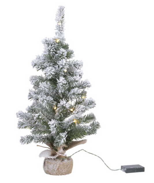 Mini Festive LED Snowy Tree 45cm
